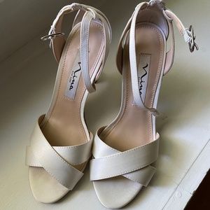 Nina Ivory Heels, Never Worn